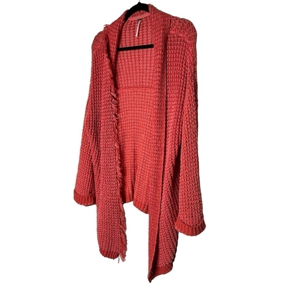 Free People I’ll Be Around Silk-Blend Cardigan size Small - Picture 8 of 12